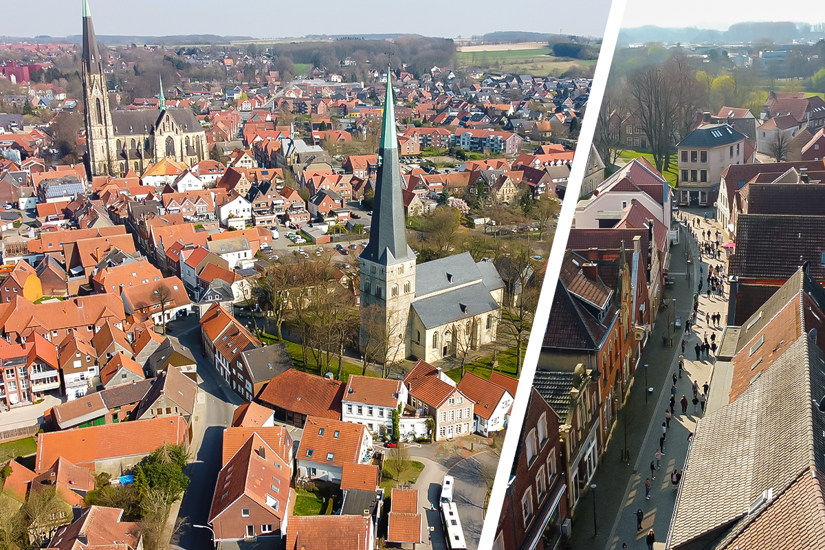 Drohnenaufnahmen Münsterland